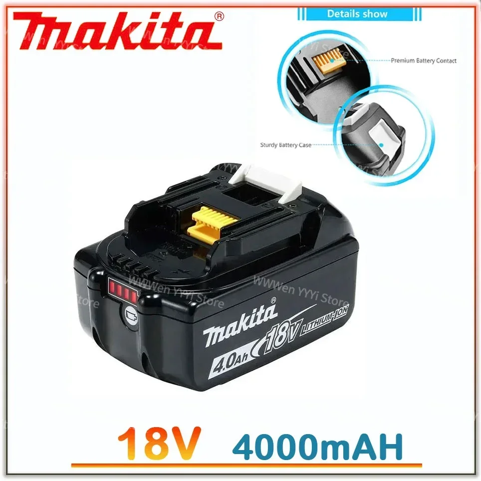 Makita 100% оригинальный 18 в Makita 4000 мАч литий-ионный перезаряжаемый Электроинструмент 18 в сменный аккумулятор BL1860 BL1830 BL1850 BL1860B
Makita 100% оригинальный 18 в Makita 4000 мАч литий-ионный перезаряжаемый Электроинструмент 18 в сменный аккумулятор BL1860 BL1830 BL1850 BL1860B