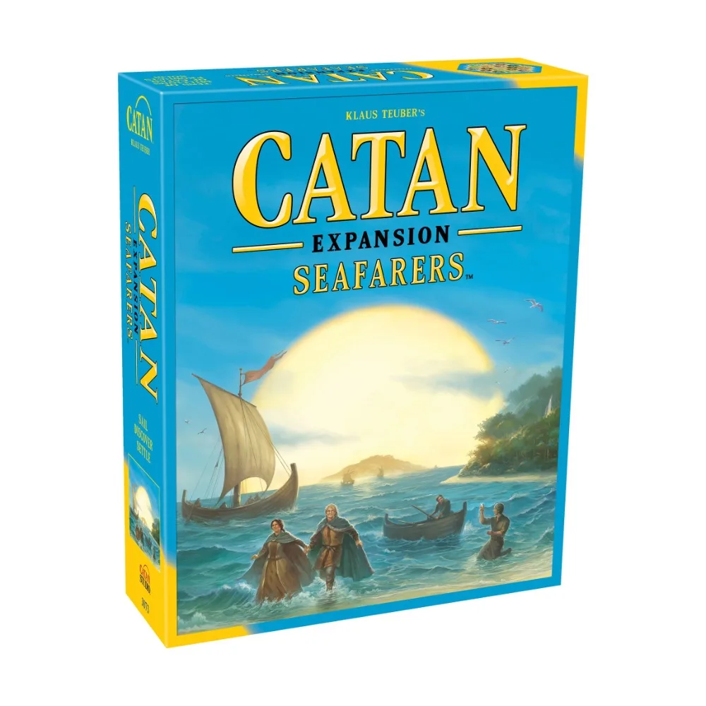 

Catan: Seafarers Expansion Strategy Board Game for Ages 10 and Up Friends Social Games of Tables for the Whole Family Table Card