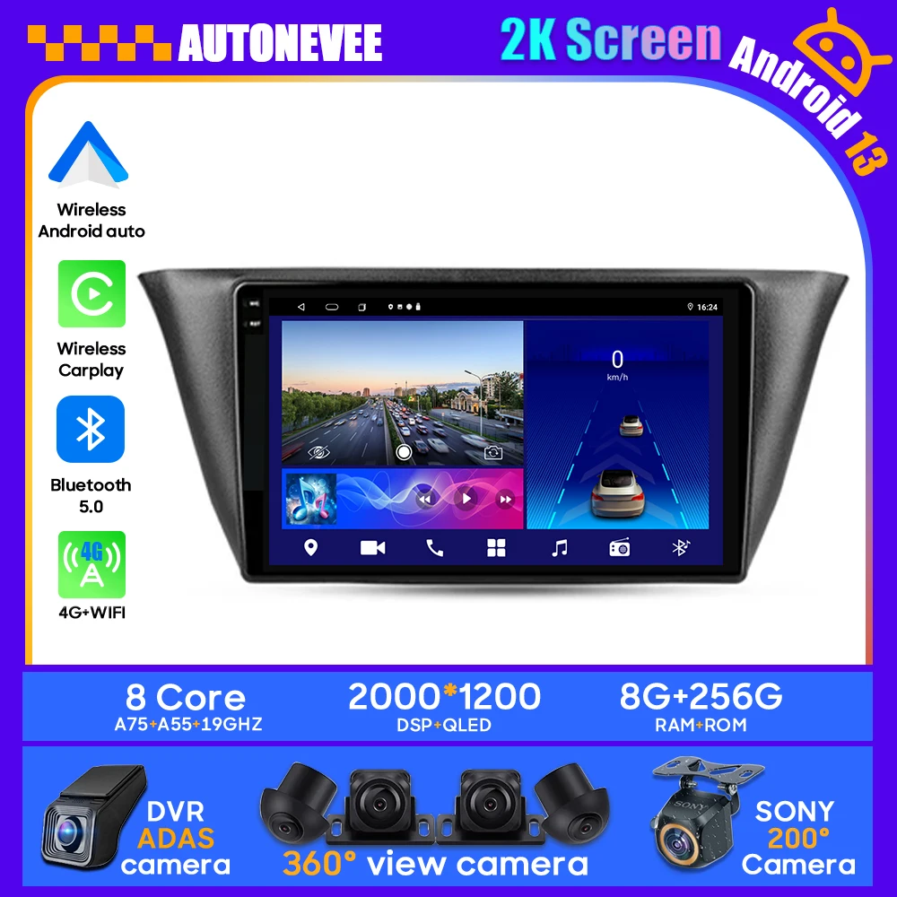 Android 13 Car For Iveco Daily 6 2014-2022 4G Head Unit Stereo Radio Multimedia Player GPS BT Carplay Android Auto No 2din DVD
Android 13 Car For Iveco Daily 6 2014-2022 4G Head Unit Stereo Radio Multimedia Player GPS BT Carplay Android Auto No 2din DVD