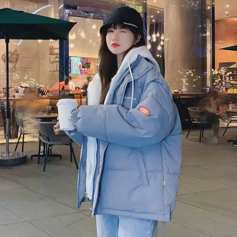 Women Winter Cotton Padded Jacket 2023 Winter New Fake Two Pieces Parka Korean Loose Plus Size Cotton Coat Women Thicken Outwear
Women Winter Cotton Padded Jacket 2023 Winter New Fake Two Pieces Parka Korean Loose Plus Size Cotton Coat Women Thicken Outwear