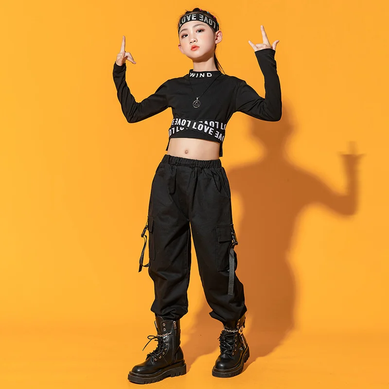 Girls' Dark Jazz Dance Trendy Cool Performance Clothes College Body Training Clothes Girls' Fashion Show Suit
Girls' Dark Jazz Dance Trendy Cool Performance Clothes College Body Training Clothes Girls' Fashion Show Suit