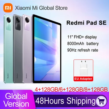 Xiaomi Redmi Pad SE Global Version Mi Tablet Snapdragon® 680 128GB / 256GB Quad speakers Dolby Atmos® 11