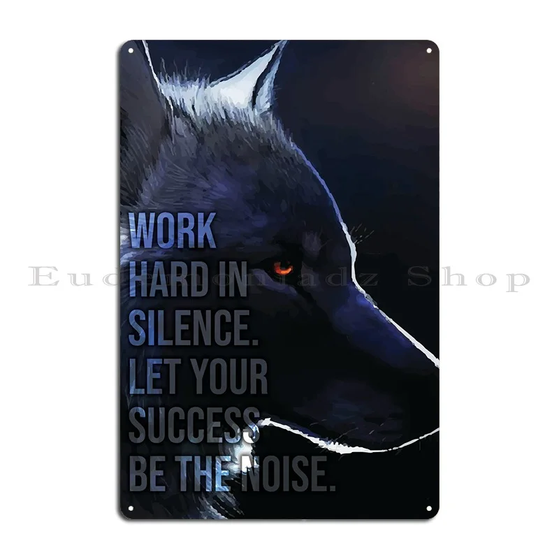 Work Hard In Silence Metal Plaque Painting Printed Club Bar Cinema Club Tin Sign PosterWall Decoration
Work Hard In Silence Metal Plaque Painting Printed Club Bar Cinema Club Tin Sign PosterWall Decoration