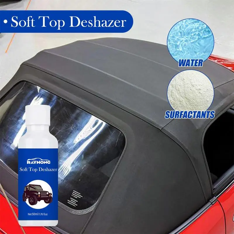 

50ml Automobile Soft Roof Demister Soft Glass Window Cleaner Convertible Top Repellant Fabric Soft Top Cleaner Car Care Products