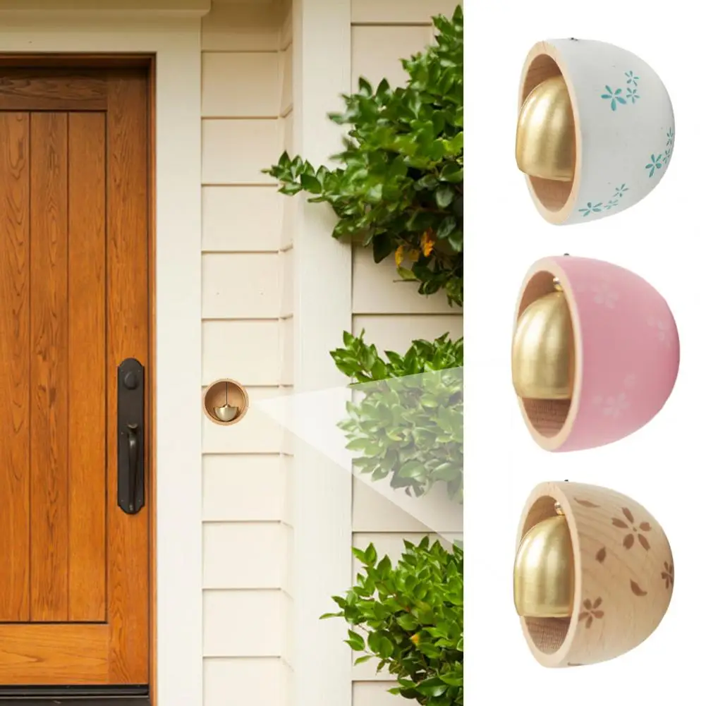 Doorbell Decoration Crisp Sound Bell Retro Style Wooden Doorbell Crisp Sound Punch-free Installation Enhance Entrance
Doorbell Decoration Crisp Sound Bell Retro Style Wooden Doorbell Crisp Sound Punch-free Installation Enhance Entrance