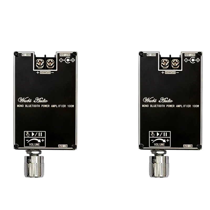 2 шт., монолитная плата 100 Вт с функцией TWS Box, стерео аудио модуль TPA3116D2 BT5.1
2 шт., монолитная плата 100 Вт с функцией TWS Box, стерео аудио модуль TPA3116D2 BT5.1