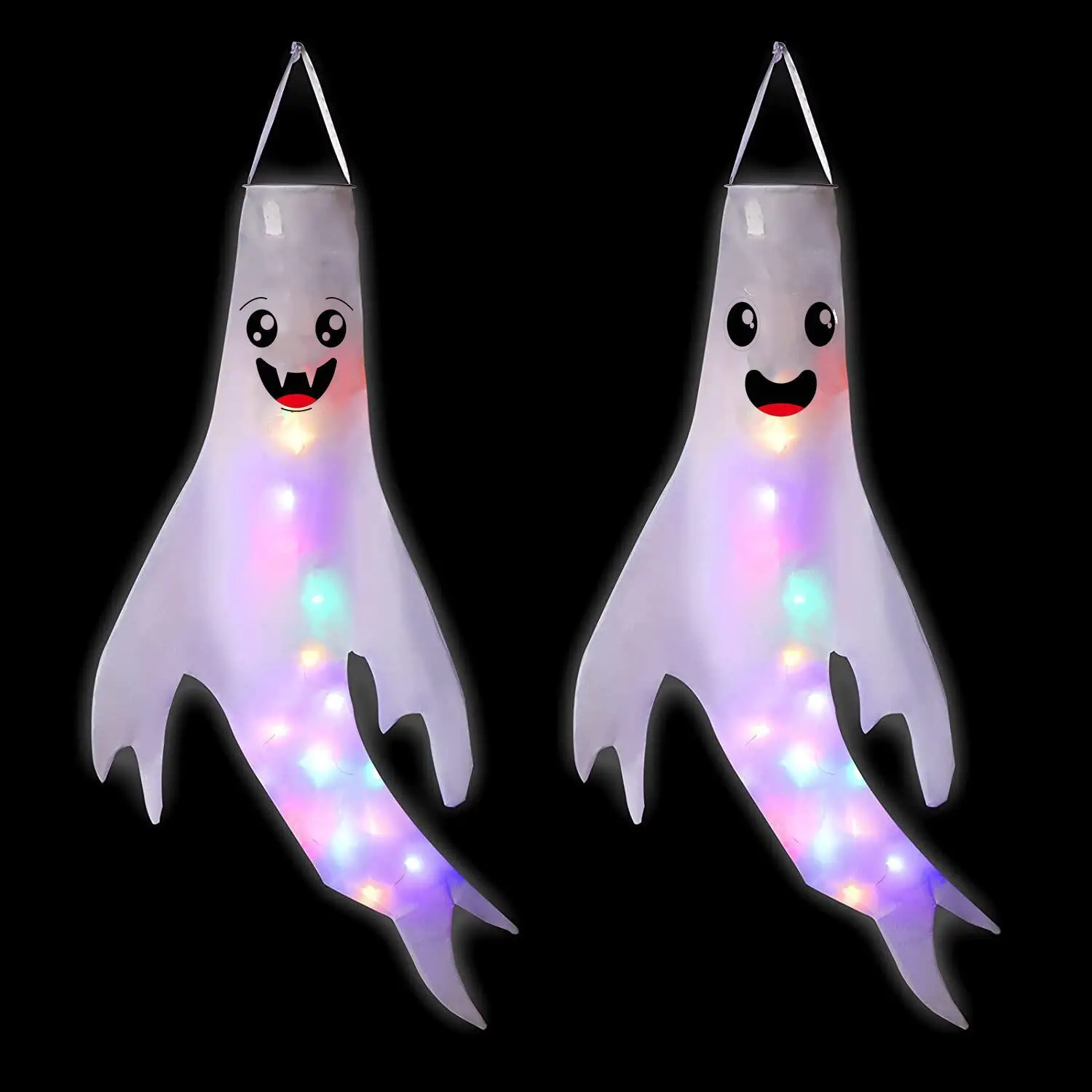 Halloween Smiley Face Glowing Decorations Flying Ghost Windsock Flag Outdoor Hanging Front Yard Porch Garden Patio Party Decor 
Halloween Smiley Face Glowing Decorations Flying Ghost Windsock Flag Outdoor Hanging Front Yard Porch Garden Patio Party Decor