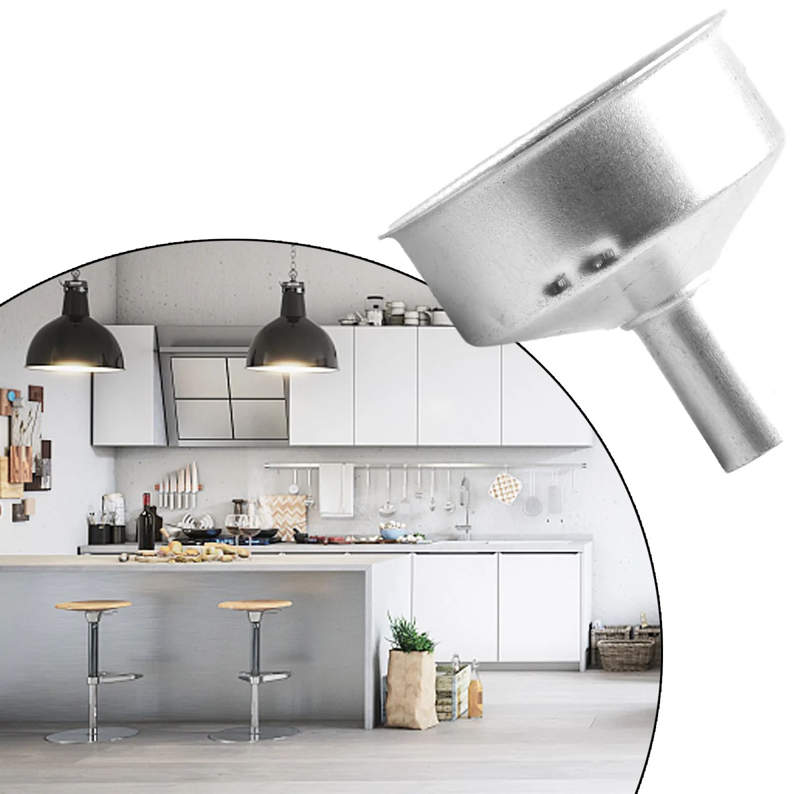 Funnel Moka Funnel Filter Replacement For Espresso Coffee Funnel Filter Plate 50ML-600ML Aluminium High Quality
Funnel Moka Funnel Filter Replacement For Espresso Coffee Funnel Filter Plate 50ML-600ML Aluminium High Quality