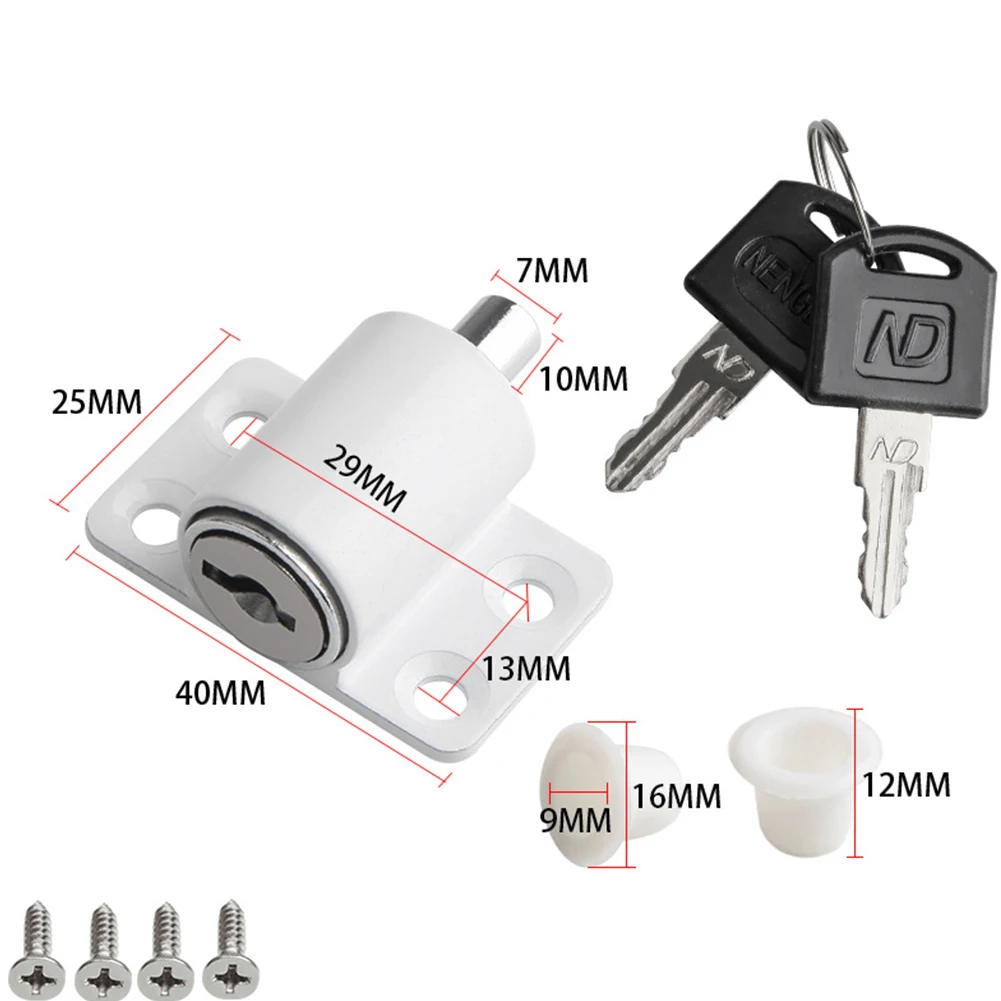 Patio Sliding Door Lock Bolt Easy Install Latch Security Bolt Protection Security White/Silver/Black Anti-Theft
Patio Sliding Door Lock Bolt Easy Install Latch Security Bolt Protection Security White/Silver/Black Anti-Theft