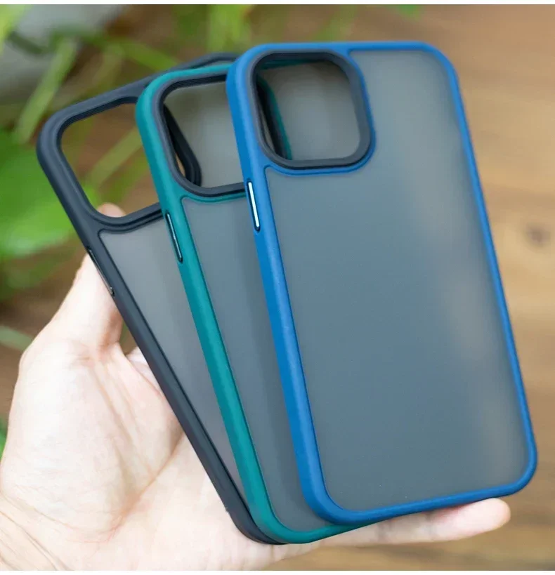 Transparent Matte Frame Phone Case For iPhone 14 13 12 11 Pro Max Mini Plus Shockproof Bumper Hard PC Back Cover For 13 Shell
Transparent Matte Frame Phone Case For iPhone 14 13 12 11 Pro Max Mini Plus Shockproof Bumper Hard PC Back Cover For 13 Shell