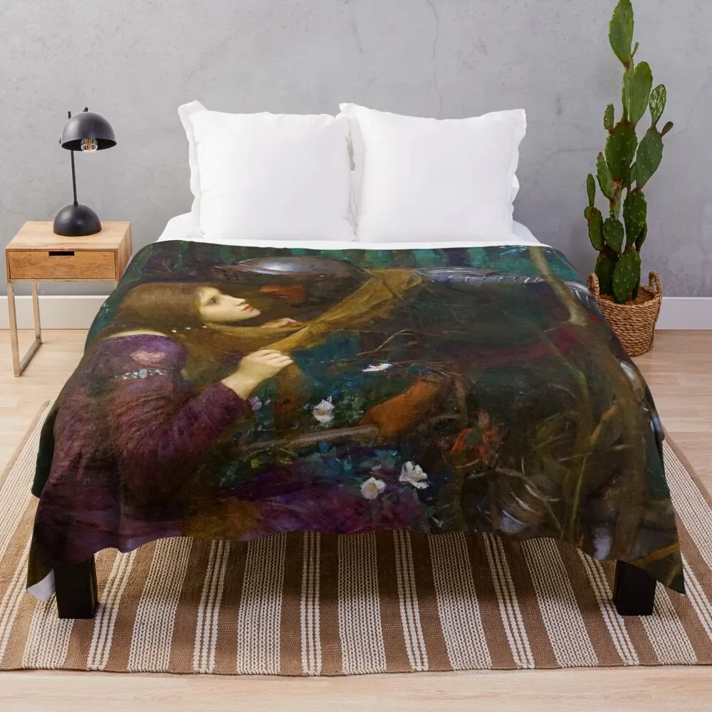 La Belle Dame Sans Merci - John William Waterhouse Throw Blanket Soft Big Blanket Camping Blanket
La Belle Dame Sans Merci - John William Waterhouse Throw Blanket Soft Big Blanket Camping Blanket