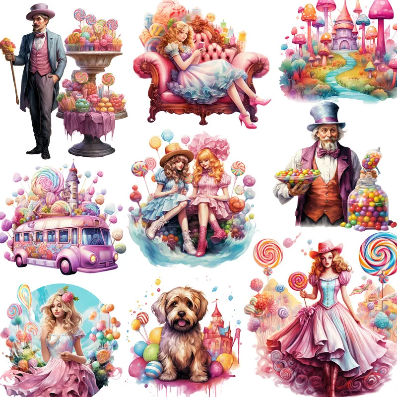 20Pcs/Pack Fairy Tale Candy Paradise Sticker DIY Craft Scrapbooking Album Junk Journal Decorative Stickers
20Pcs/Pack Fairy Tale Candy Paradise Sticker DIY Craft Scrapbooking Album Junk Journal Decorative Stickers