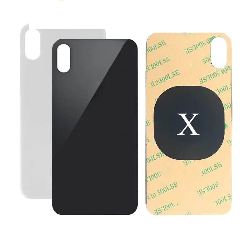 Большое отверстие для iPhone X, Задняя стеклянная панель, крышка аккумулятора, задняя дверь, корпус, сменные детали с лентой 3M для A1865,A1901,A1902
Большое отверстие для iPhone X, Задняя стеклянная панель, крышка аккумулятора, задняя дверь, корпус, сменные детали с лентой 3M для A1865,A1901,A1902