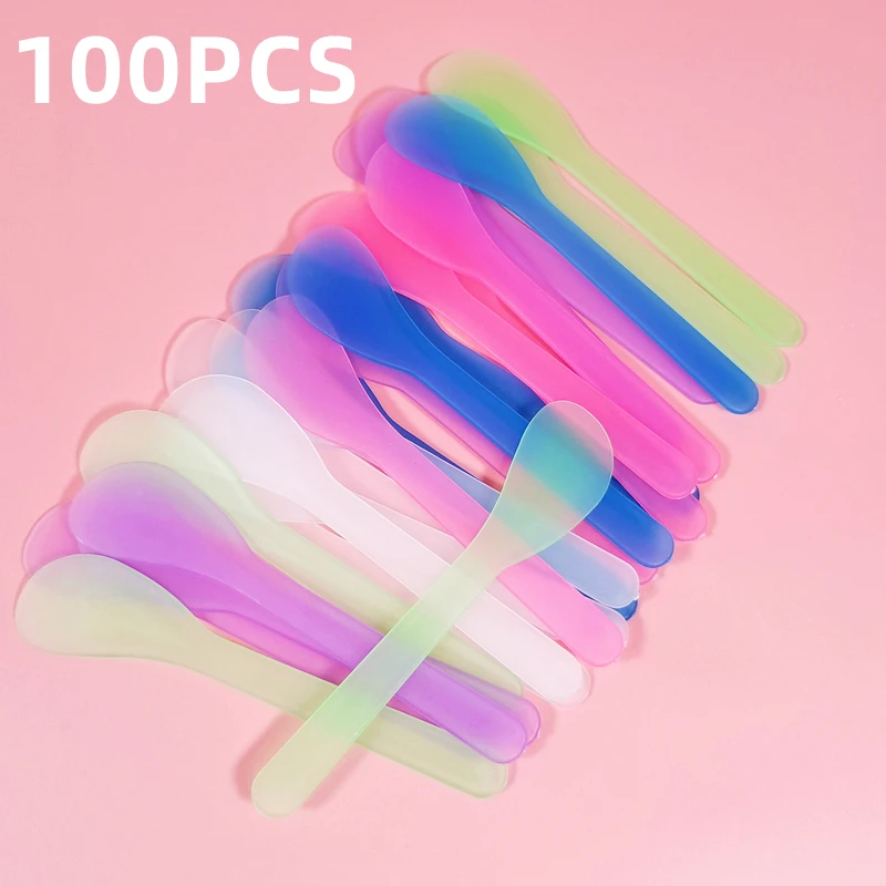 100Pcs Facial Mask Sticks Cosmetic Spatula Scoops DIY Face Mask Spoon Beauty Makeup Sticks Mud Mixing Tools Skin Care Beauty
100Pcs Facial Mask Sticks Cosmetic Spatula Scoops DIY Face Mask Spoon Beauty Makeup Sticks Mud Mixing Tools Skin Care Beauty