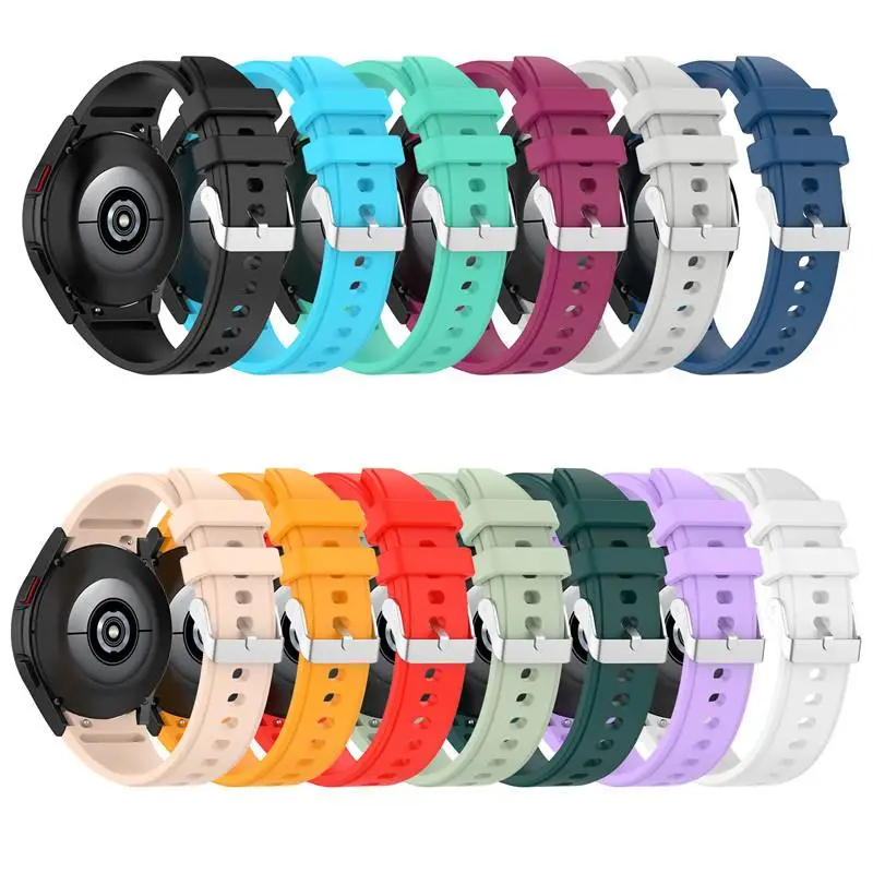 Silicone Strap For Samsung Watch 5 Pro Watch 4 classic 46mm 42mm Sport Band For Galaxy Watch4 44mm 40mm Smartwatch Wristband
Silicone Strap For Samsung Watch 5 Pro Watch 4 classic 46mm 42mm Sport Band For Galaxy Watch4 44mm 40mm Smartwatch Wristband