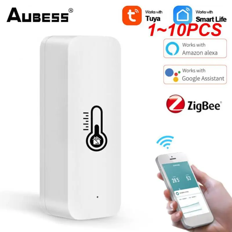 1~10PCS Tuya Zigbee Temperature Humidity Sensor Indoor Hygrometer Thermometer Detector Smart Life Remote Control with Alexa
1~10PCS Tuya Zigbee Temperature Humidity Sensor Indoor Hygrometer Thermometer Detector Smart Life Remote Control with Alexa