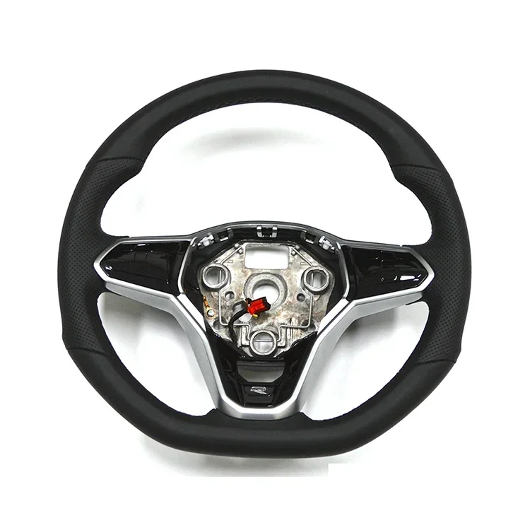 

Newest Hot Sale Steering Wheel With Perforated Leather Paddles For Volkswagen