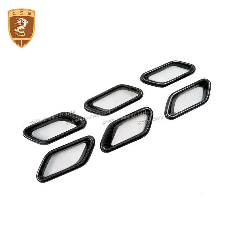 Auto Accessories 6pcs/set Carbon Fiber Fender Vents Suitable For Maserati GranTurismo GranCabrio GT
Auto Accessories 6pcs/set Carbon Fiber Fender Vents Suitable For Maserati GranTurismo GranCabrio GT