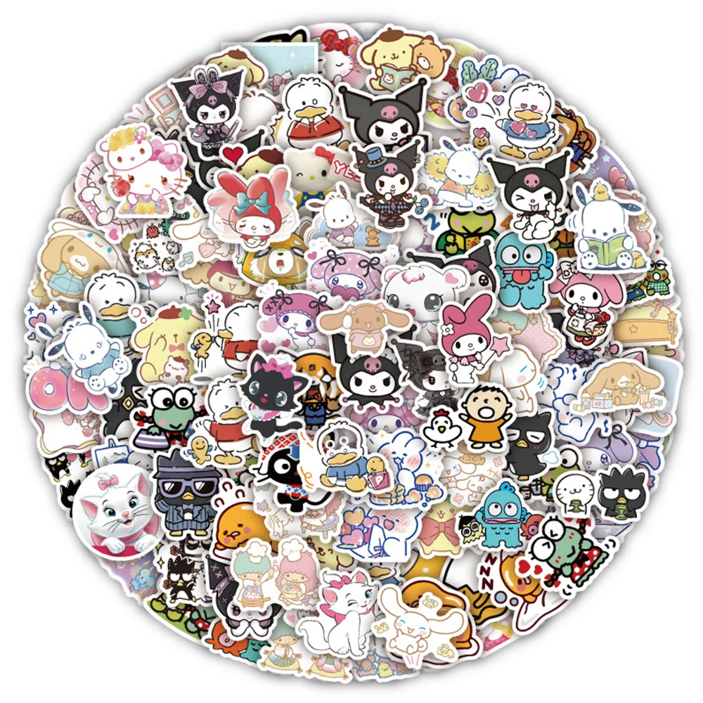 10/30/60/125pcs Kawaii Sanrio Stickers Aesthetic Hello Kitty Cinnamoroll Kuromi My Melody Cartoon Decals Cute Sticker for Kids
10/30/60/125pcs Kawaii Sanrio Stickers Aesthetic Hello Kitty Cinnamoroll Kuromi My Melody Cartoon Decals Cute Sticker for Kids