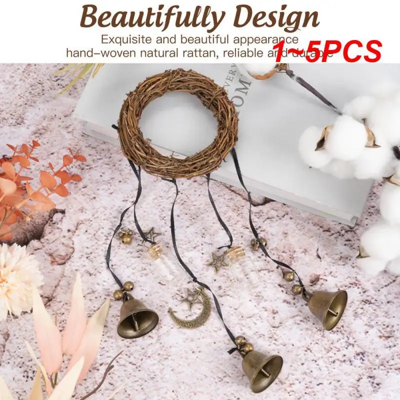 1~5PCS Witch Bell Beauty Bring Good Luck Rattan Strong Not Easy To Fall Handmade Handmade Wind Chime Country Witch Bells
1~5PCS Witch Bell Beauty Bring Good Luck Rattan Strong Not Easy To Fall Handmade Handmade Wind Chime Country Witch Bells