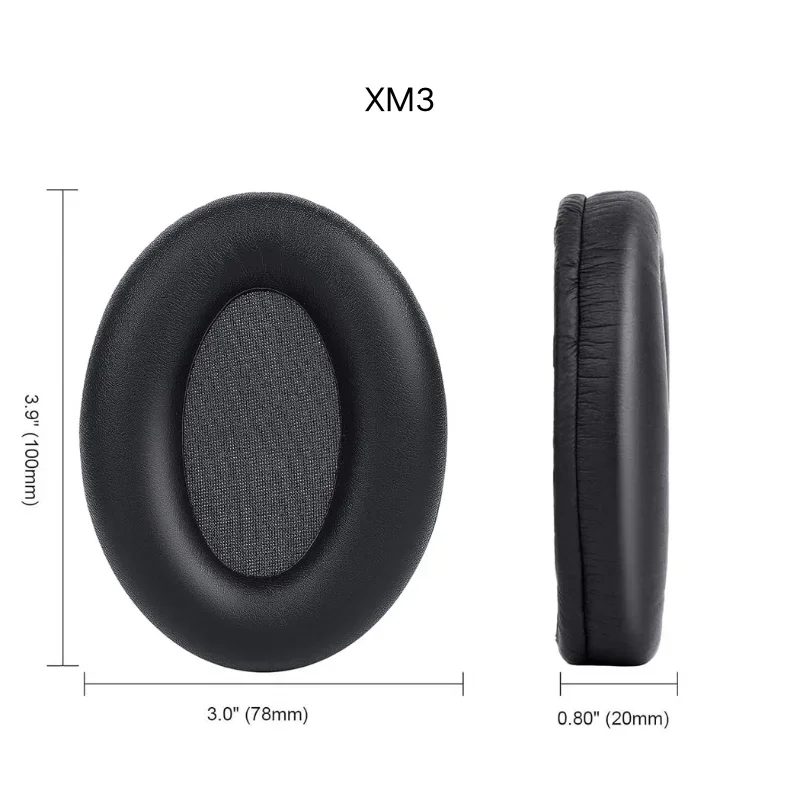 Replacement Ear Pads Memory Foam Ear Pads Headphone Leather Case for Sony WH-1000XM4 WH-1000XM5 WH-1000XM3 WH-1000XM2 Headphones Replacement Ear Pads Memory Foam Ear Pads Headphone Leather Case for Sony WH-1000XM4 WH-1000XM5 WH-1000XM3 WH-1000XM2 Headphones