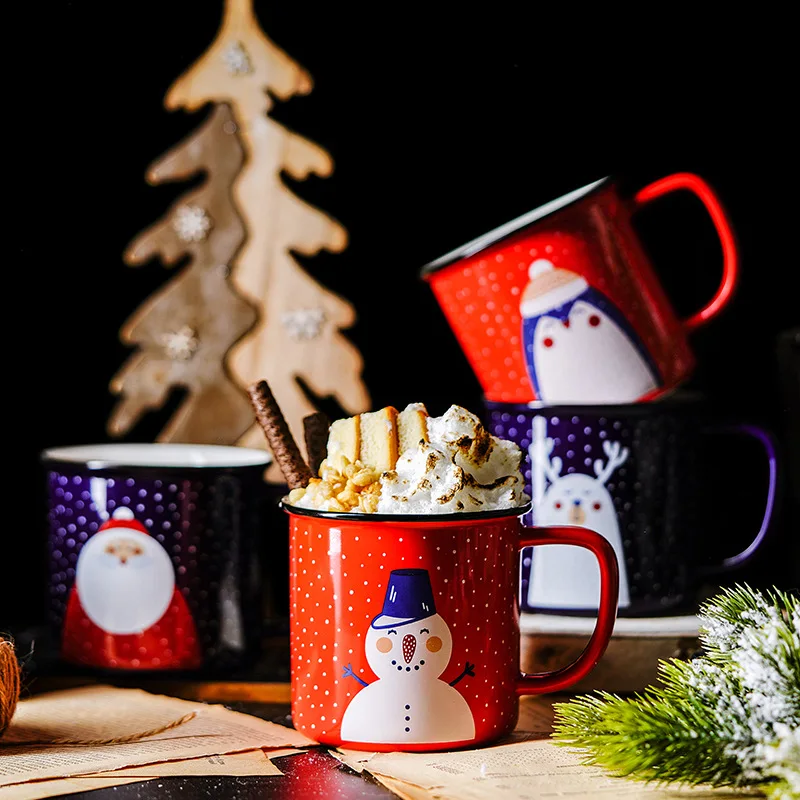 Set of 4 Christmas Coffee Mug Medium Ceramic Hot Chocolate Cup Santa Claus Snowman Painting Dining Cup Microwave Safe 400ml
Set of 4 Christmas Coffee Mug Medium Ceramic Hot Chocolate Cup Santa Claus Snowman Painting Dining Cup Microwave Safe 400ml