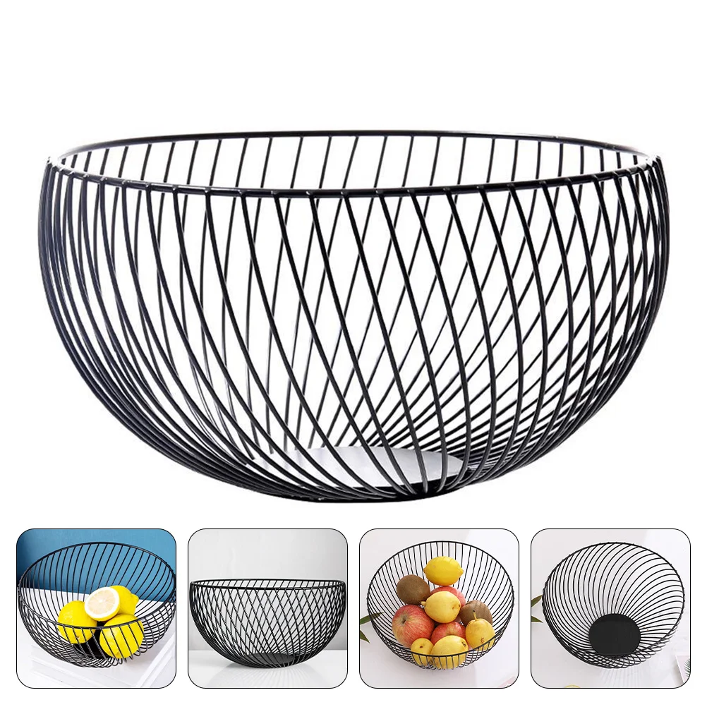 Storage Basket Iron Food Tray Round Multi-functional Creative Egg Shelf Container Wire Decor
Storage Basket Iron Food Tray Round Multi-functional Creative Egg Shelf Container Wire Decor