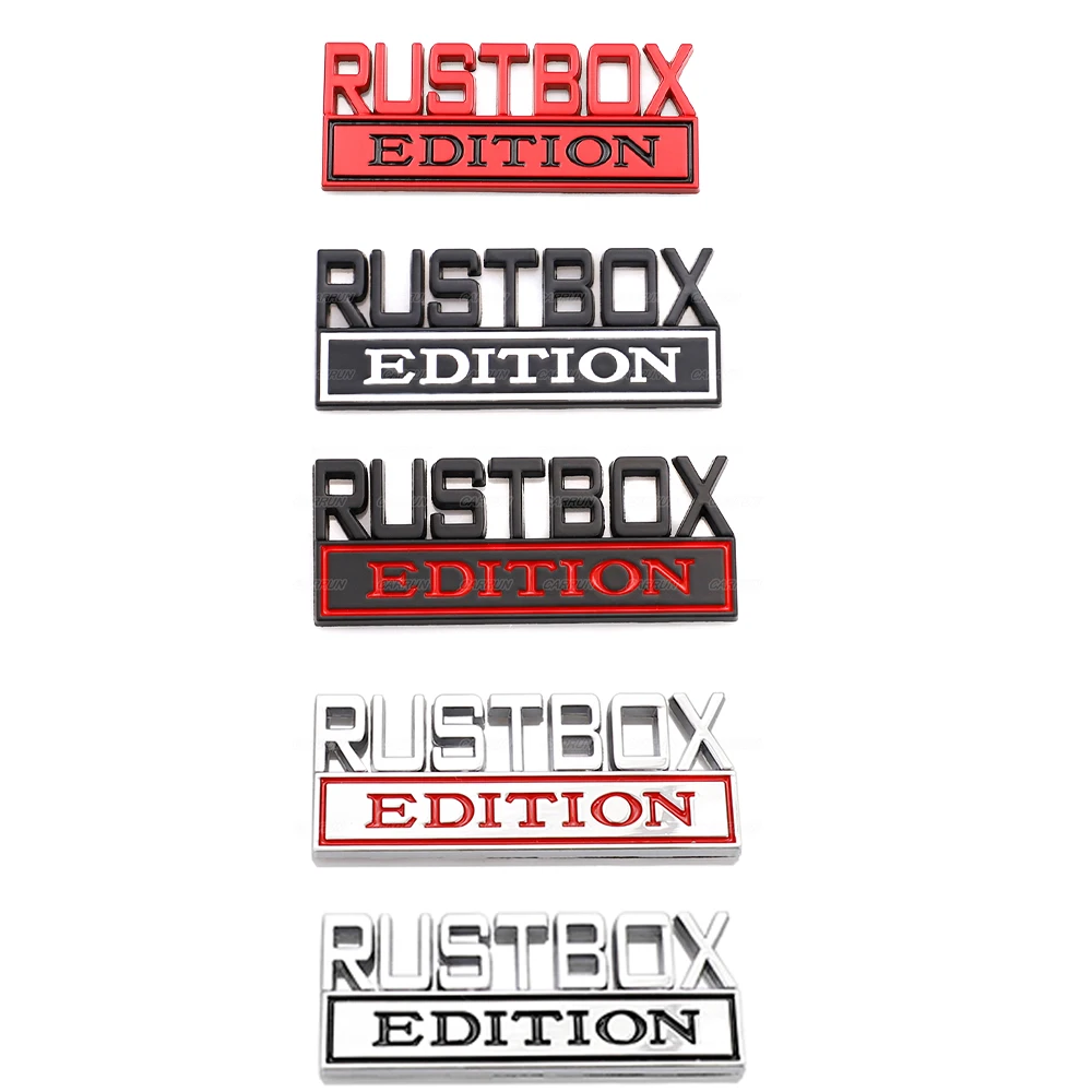 3D RUSTBOX Emblem Car Sticker Accessories Mini Cooper Auto for All Kinds of Models Mazda 3bl Changan V7 Alsvin 2019 Honda Accord
3D RUSTBOX Emblem Car Sticker Accessories Mini Cooper Auto for All Kinds of Models Mazda 3bl Changan V7 Alsvin 2019 Honda Accord