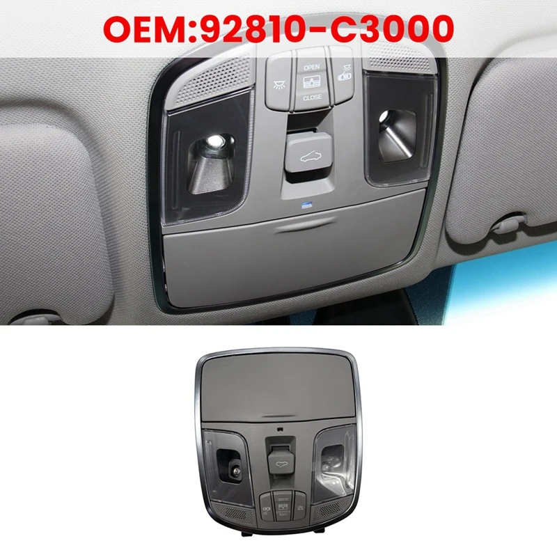 

Car Top Control Light Top Control Light And Sunroof Switch Assembly 92810C3000 For Hyundai Sonata LF 2015-2017 92810-C3000