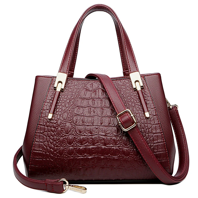 New Fashion Alligator Women Handbags European Designer Leather Ladies Shoulder Bags Female Girl Brand Luxury Crossbody Bag
New Fashion Alligator Women Handbags European Designer Leather Ladies Shoulder Bags Female Girl Brand Luxury Crossbody Bag
