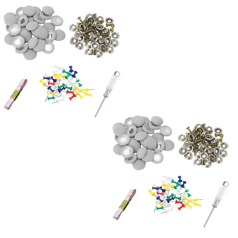 Набор для ремонта подкладки крыши «сделай сам», фиксация провисающей головки, шпилька, пряжка, винт без клея для ремонта потолка грузовика/автомобиля, серый цвет, 120 шт.
Набор для ремонта подкладки крыши «сделай сам», фиксация провисающей головки, шпилька, пряжка, винт без клея для ремонта потолка грузовика/автомобиля, серый цвет, 120 шт.