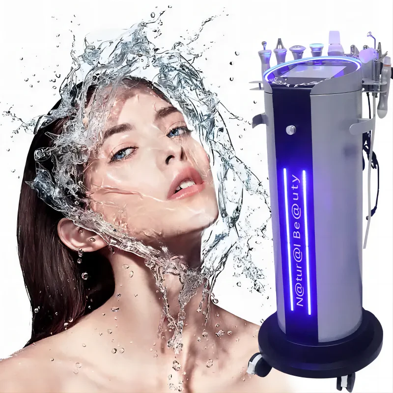 

10 IN 1 Professional Hydrofacials Machine Facial Rejuvenation Aqua Facial Device Microdermabrasion Wrinkle Removal Machines