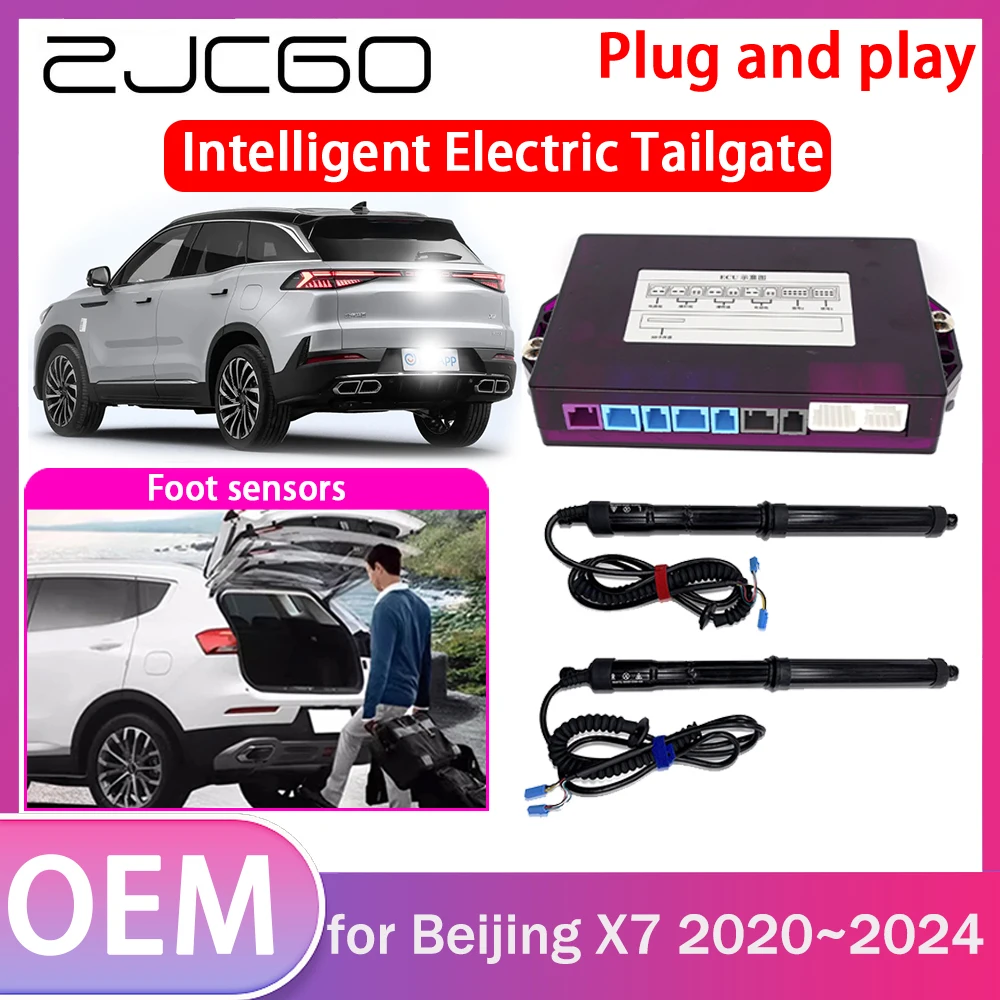 ZJCGO Electric Tailgate Lift Drive Trunk Opening Tail Gate Lift Soft Close Car Door for Beijing X7 2020 2021 2022 2023 2024
ZJCGO Electric Tailgate Lift Drive Trunk Opening Tail Gate Lift Soft Close Car Door for Beijing X7 2020 2021 2022 2023 2024