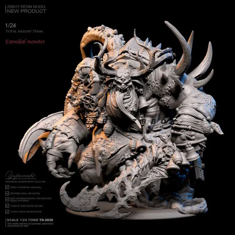 75mm Unpainted Resin Model DIY Toy Garage kit Model Kits Figure Colorless And Unassembled Miniatures TD-2836
75mm Unpainted Resin Model DIY Toy Garage kit Model Kits Figure Colorless And Unassembled Miniatures TD-2836