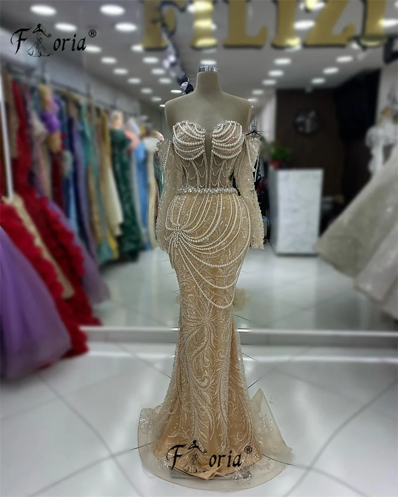 Элегантное вечернее платье цвета шампанского с жемчужинами и бахромой, женское платье с длинным рукавом в стиле знаменитостей, свадебное обручальное платье, одежда для свадьбы
Элегантное вечернее платье цвета шампанского с жемчужинами и бахромой, женское платье с длинным рукавом в стиле знаменитостей, свадебное обручальное платье, одежда для свадьбы