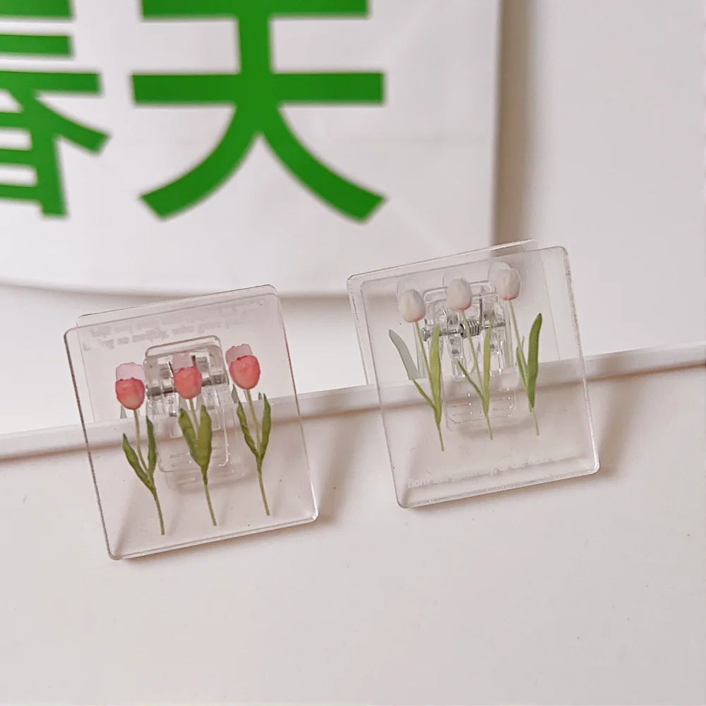 Acrylic Staples Paperclip Flower Mini Paper Clip Transparent Documents Bookmarks File Page Holder Clamp Office School Supplies
Acrylic Staples Paperclip Flower Mini Paper Clip Transparent Documents Bookmarks File Page Holder Clamp Office School Supplies