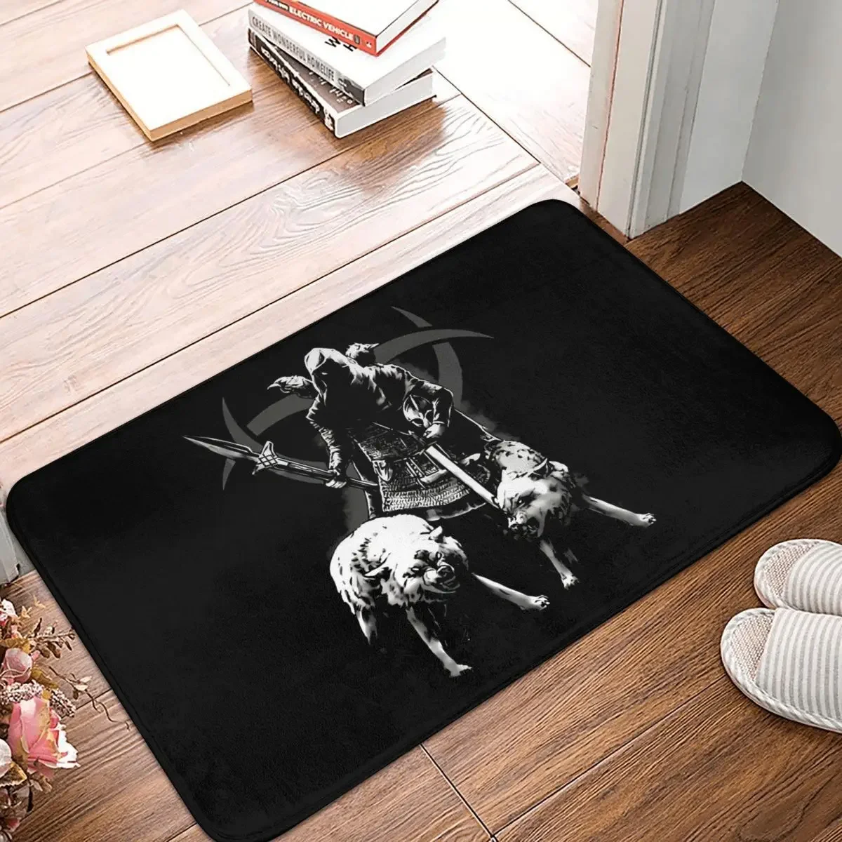 Viking Valhalla Non-Slip Carpet Odin Allfather Geri Freki Huginn Muninn Norse Mythology Doormat Living Room Mat Home Rug
Viking Valhalla Non-Slip Carpet Odin Allfather Geri Freki Huginn Muninn Norse Mythology Doormat Living Room Mat Home Rug