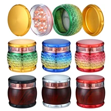 4-layer Herb Grinder Aluminum Alloy Spice Tobacco Grass Weed Grinder Manual Hand Blender Herbal Crusher Smoking Accessories
4-layer Herb Grinder Aluminum Alloy Spice Tobacco Grass Weed Grinder Manual Hand Blender Herbal Crusher Smoking Accessories