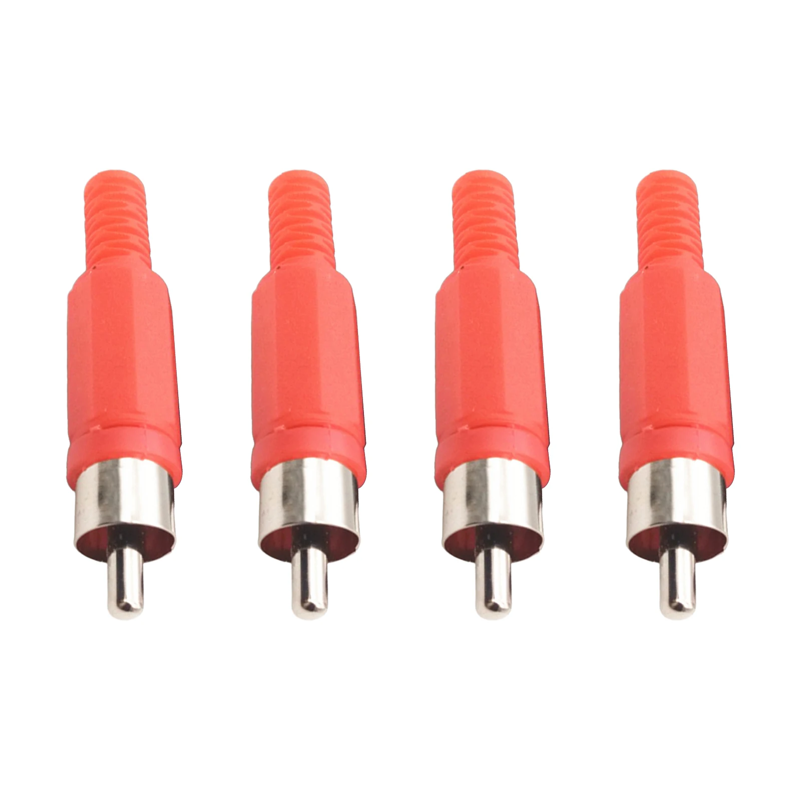 Welding Joint RCA Male Plug 4PCS 4x Accessories Durable For RCA Speaker Equipment Lotus Plug Practical Red/black
Welding Joint RCA Male Plug 4PCS 4x Accessories Durable For RCA Speaker Equipment Lotus Plug Practical Red/black