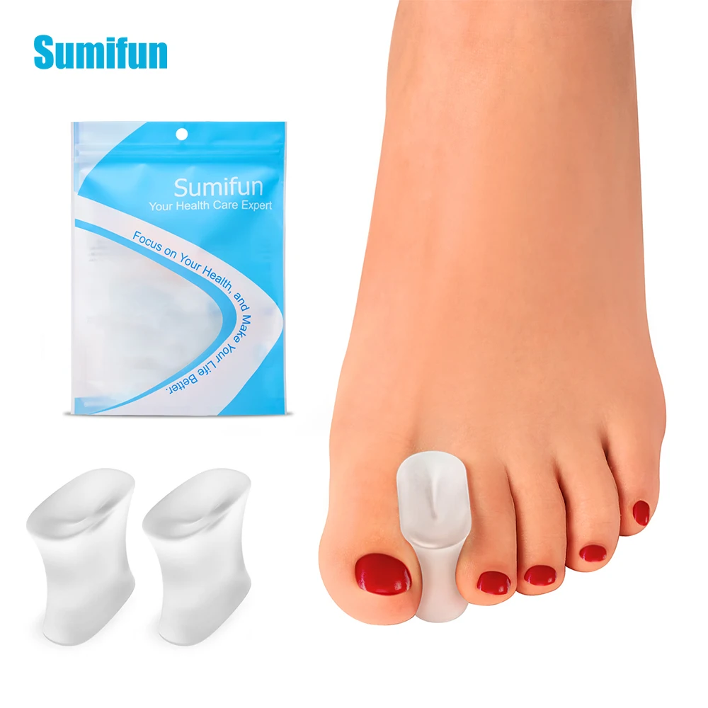 2Pcs/Pair Silicone Toe Separator Bunion Hallux Valgus Correction Feet Orthopedic Pain Relief Pedicure Pads Foot Clamp Protector
2Pcs/Pair Silicone Toe Separator Bunion Hallux Valgus Correction Feet Orthopedic Pain Relief Pedicure Pads Foot Clamp Protector
