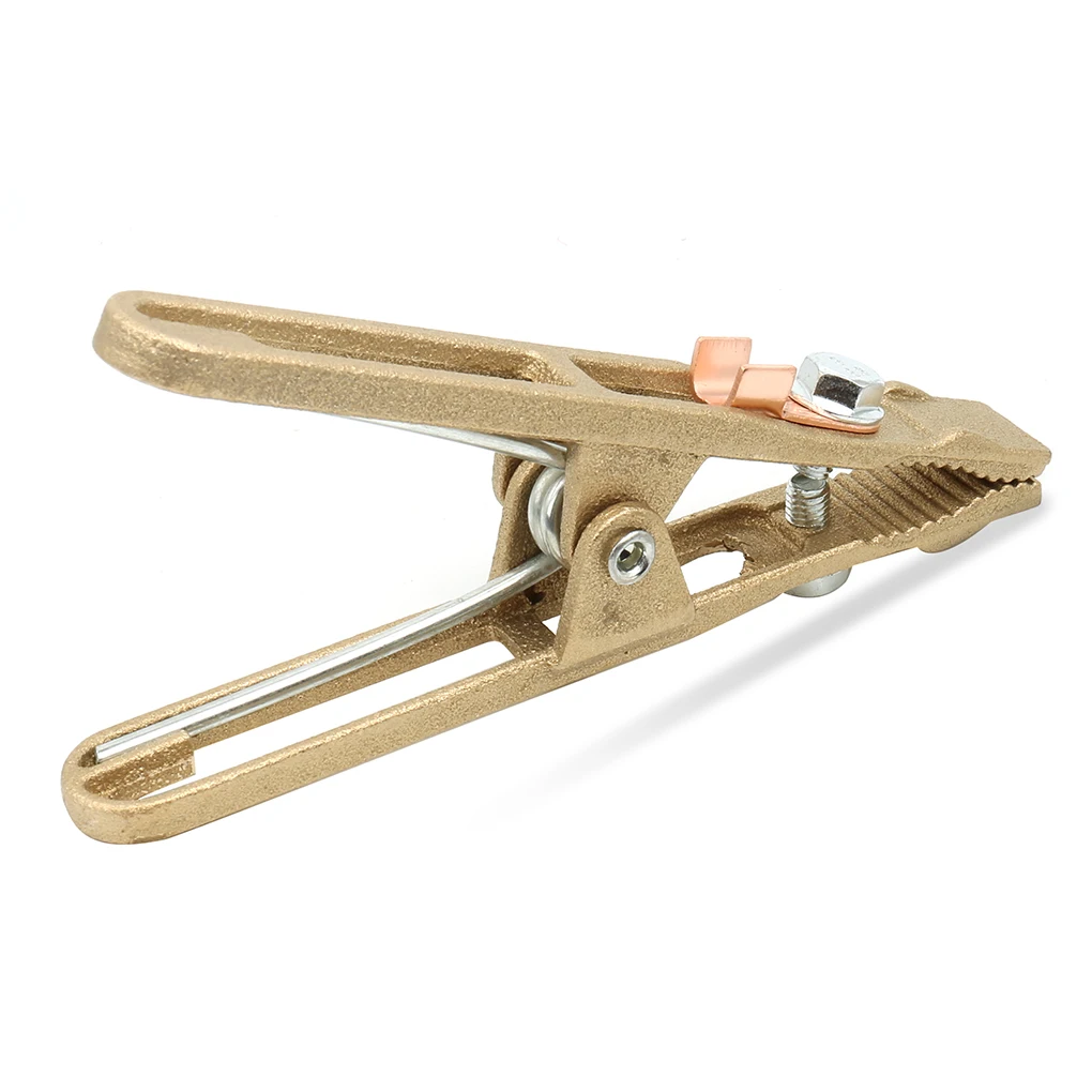 Welding Ground Clamp Portable A Shape Professional 260A Anti-rust Plated Replacing Solder Device Cable Earth Clip Holder
Welding Ground Clamp Portable A Shape Professional 260A Anti-rust Plated Replacing Solder Device Cable Earth Clip Holder