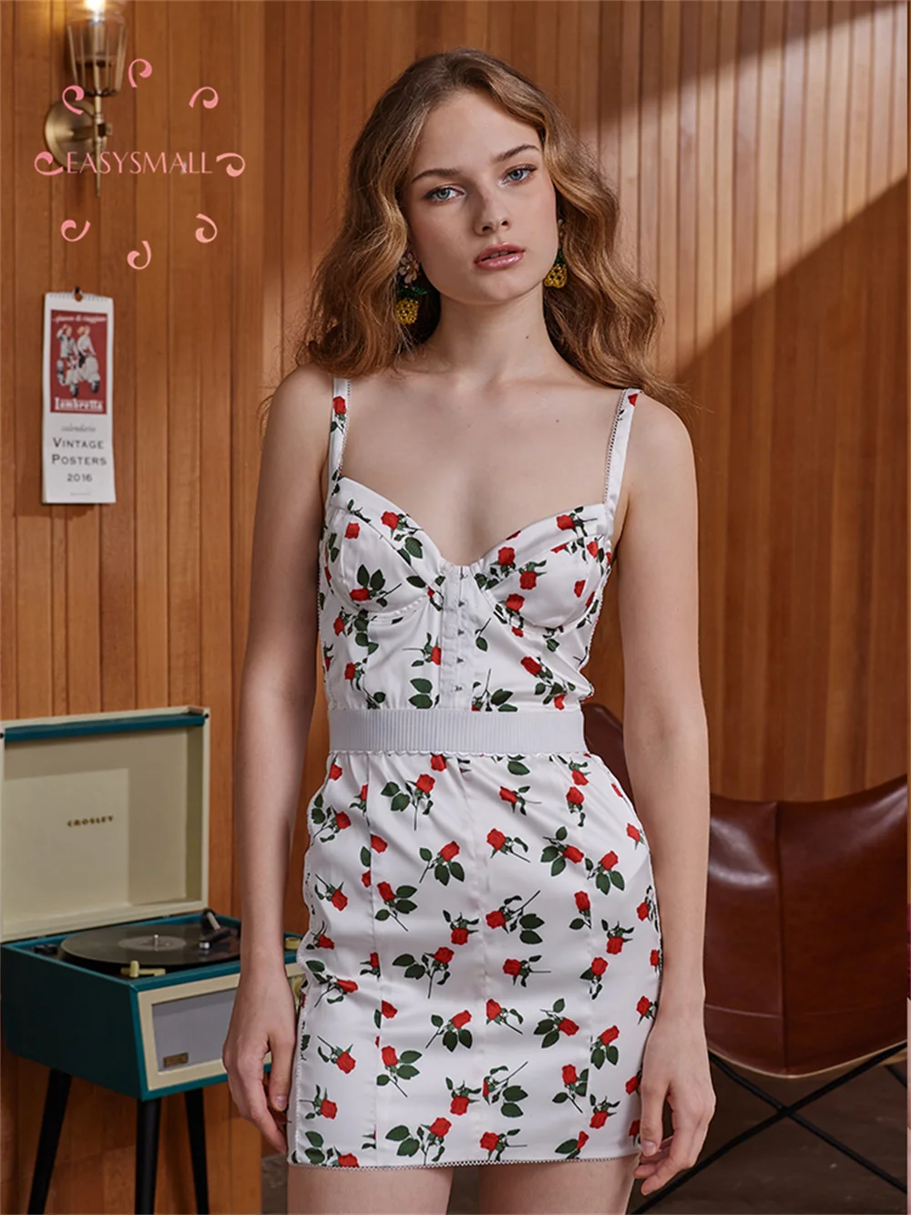 Easysmall ForLoveandlemons American Sweetheart Sexy Rose Print Bra Dress Valentine's Day Strap Dress Bandage Sexy Club Party
Easysmall ForLoveandlemons American Sweetheart Sexy Rose Print Bra Dress Valentine's Day Strap Dress Bandage Sexy Club Party