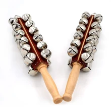 Bells Stick Wooden Hand Held with 25 Metal Jingles Ball Percussion Musical for KTV Party Game Toys Educational Toys
Bells Stick Wooden Hand Held with 25 Metal Jingles Ball Percussion Musical for KTV Party Game Toys Educational Toys