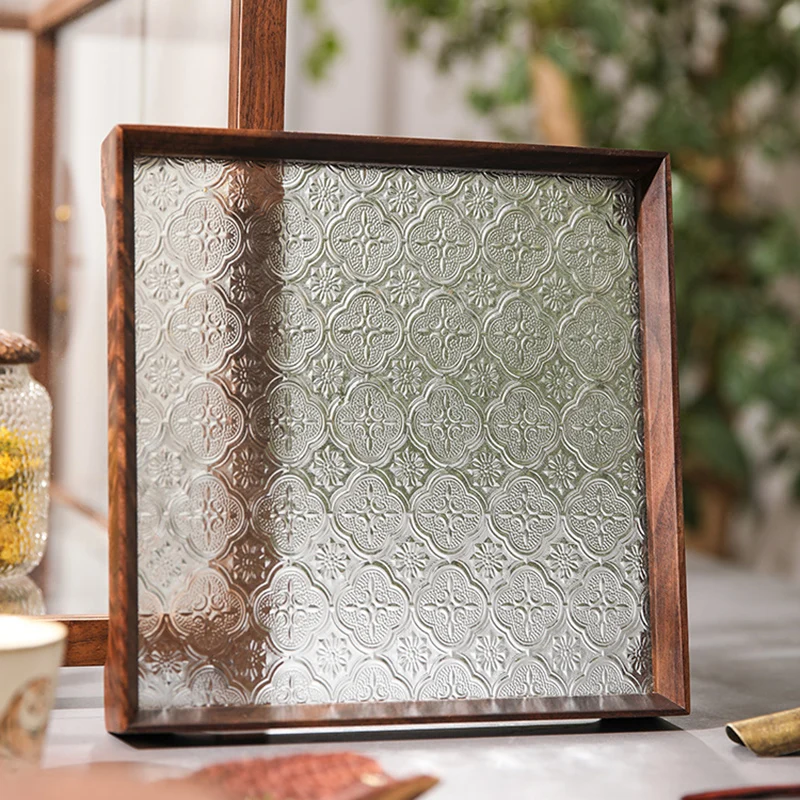 Luxury Serving Kitchen Glass Tea Tray for Food Breakfast Accessory Small Tea Tray Nordic Square Bandejas Tea Ceremony AB50TP
Luxury Serving Kitchen Glass Tea Tray for Food Breakfast Accessory Small Tea Tray Nordic Square Bandejas Tea Ceremony AB50TP