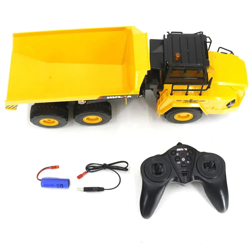 Huina 1553 Remote Control Dump Truck 1:16 11-channel Children Electric Engineering Vehicle Model Toys For Gifts
Huina 1553 Remote Control Dump Truck 1:16 11-channel Children Electric Engineering Vehicle Model Toys For Gifts