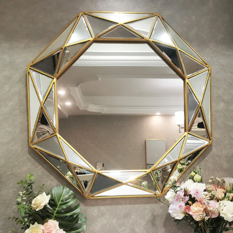 Nordic Irregular Mirror Bathroom Art Makeup Wall Mount Mirror Dressing Macrame Espejos Decorativos De Pared Home Decoration
Nordic Irregular Mirror Bathroom Art Makeup Wall Mount Mirror Dressing Macrame Espejos Decorativos De Pared Home Decoration