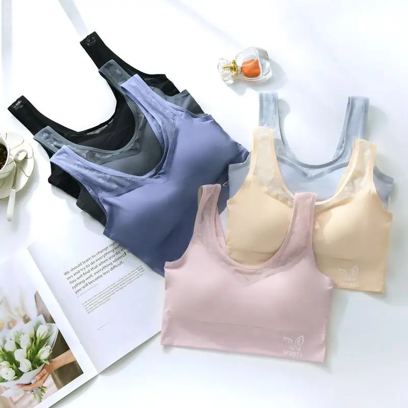Wireless Lace Bras for Women Push Up Female Lingerie Beautiful Back Underwear Solid Color Underclothes Sexy Intimates
Wireless Lace Bras for Women Push Up Female Lingerie Beautiful Back Underwear Solid Color Underclothes Sexy Intimates