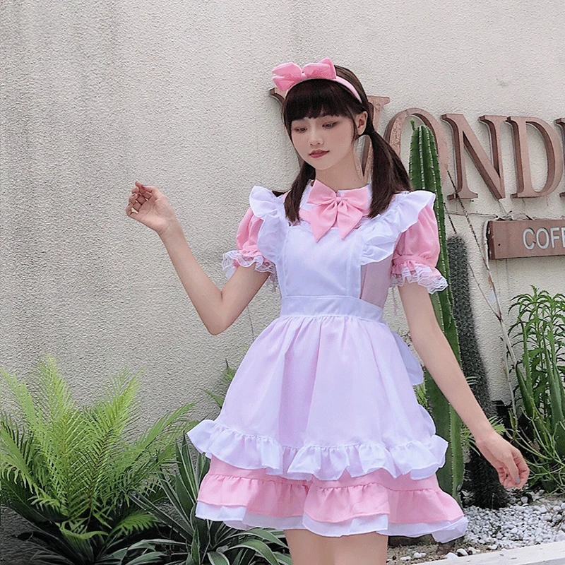 

Alice in Wonderland cosplay costume, internet celebrity best friend outfit, Lolita soft girl maid with detachable sleeves