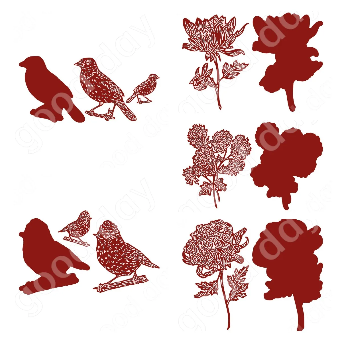 New Arrival Flower Bird Metal Cutting Dies Scrapbook Diary Decoration Embossing Template Diy Greeting Card Handmade Hot Sale
New Arrival Flower Bird Metal Cutting Dies Scrapbook Diary Decoration Embossing Template Diy Greeting Card Handmade Hot Sale