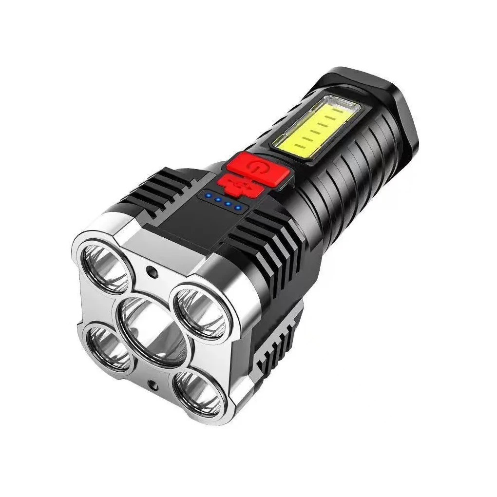 Перезаряжаемый уличный фонарик с USB-режимом, лампа, многоцелевой прожектор, 5 светодиодов, для кемпинга, охоты, пешего туризма, рыбалки
Перезаряжаемый уличный фонарик с USB-режимом, лампа, многоцелевой прожектор, 5 светодиодов, для кемпинга, охоты, пешего туризма, рыбалки